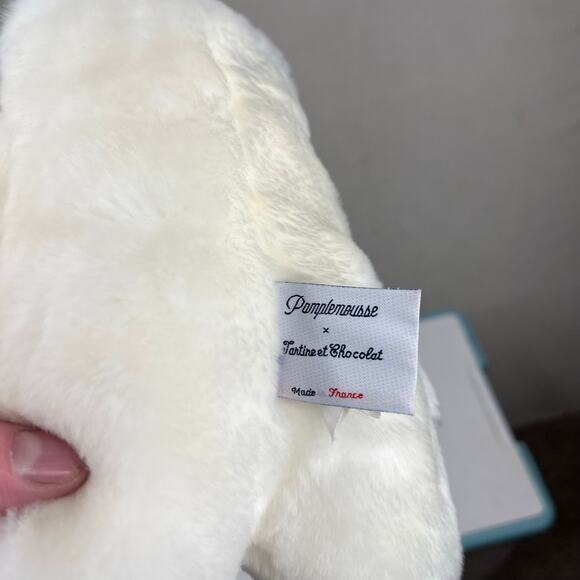 Gabin The Penguin Pamplemousse Peluches French Made Plush Toy Stuff Animal - Picture 3 of 4